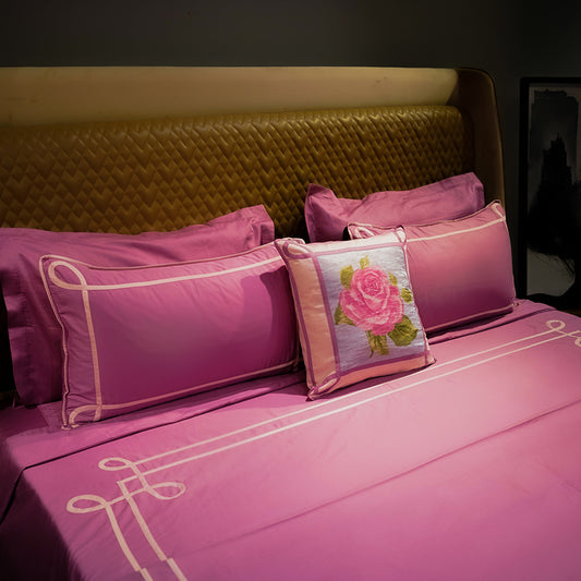 Sateen Tranquil Curve Designer Bed Bundle